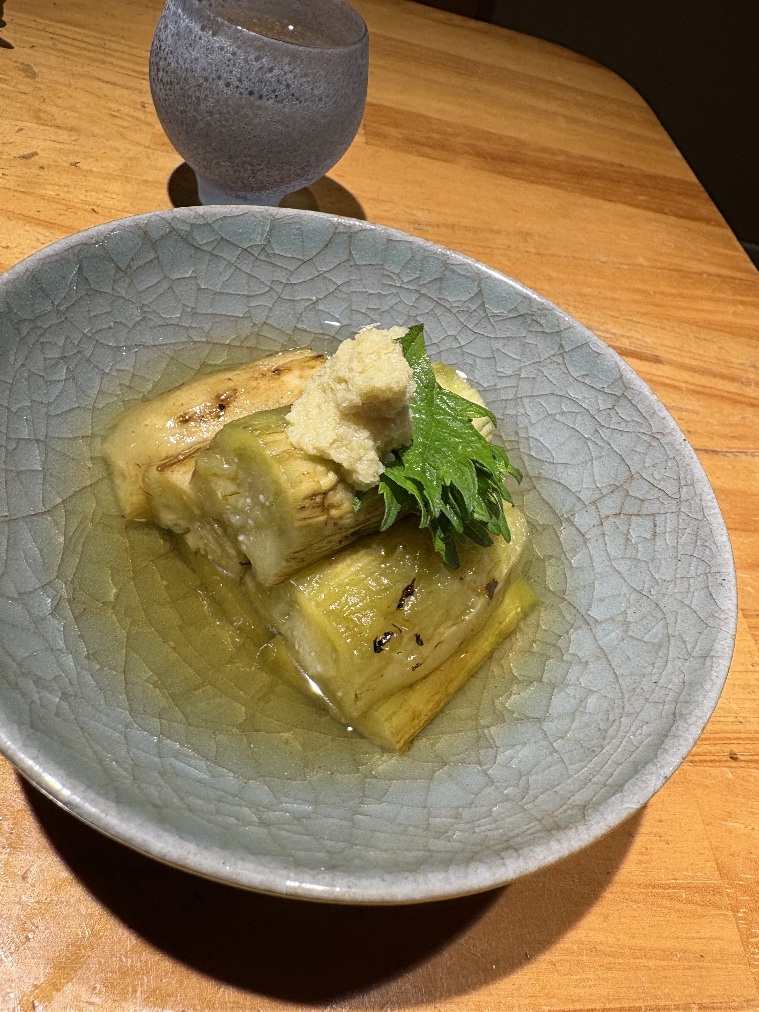 なすのおひたし。上品