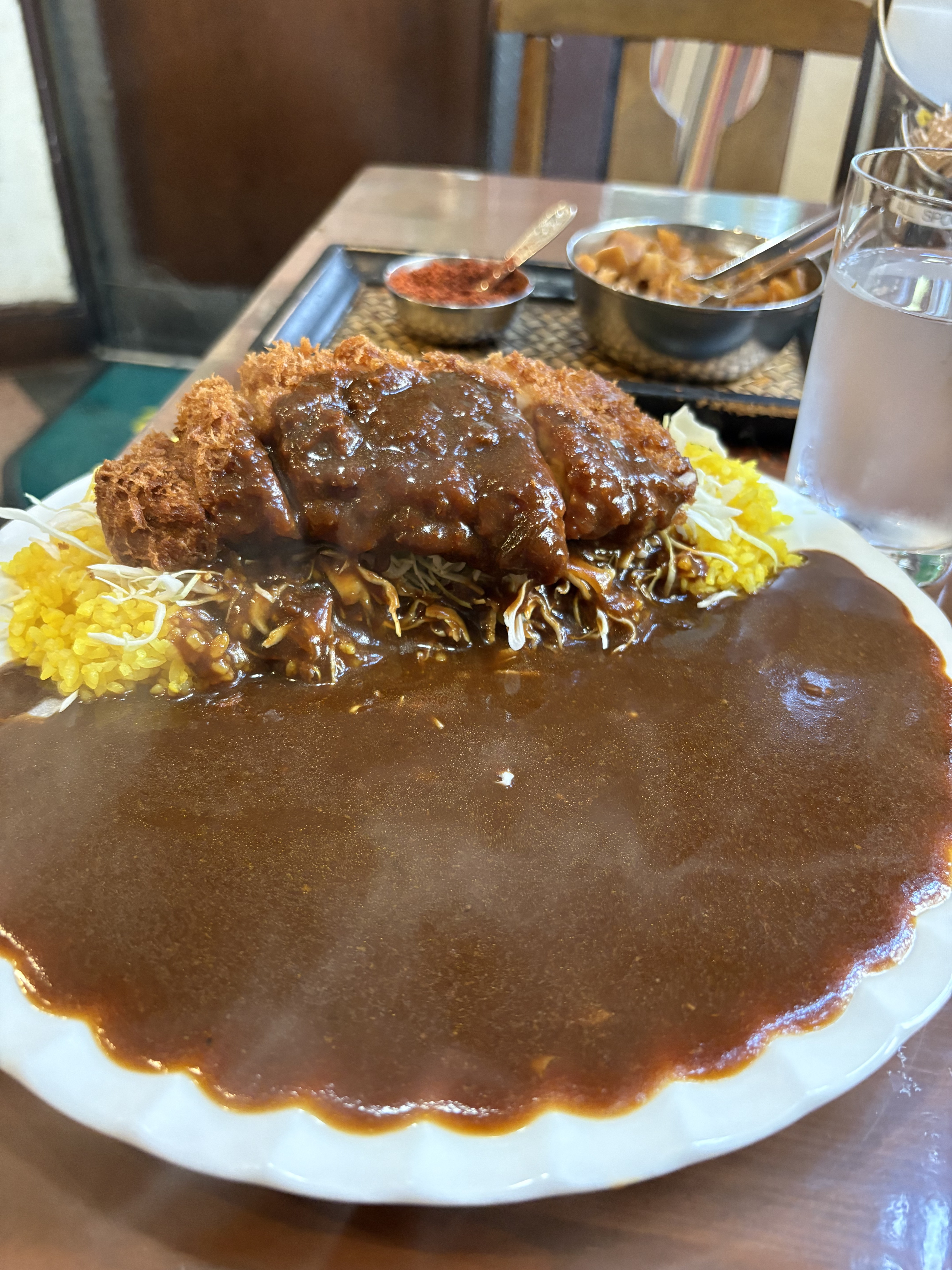 【博多で本格カレー】深みのある味わいに感動!カツカレーもハンバーグカレーも最高やった